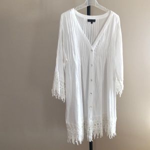 Cotton Gauze Swim Cover Up